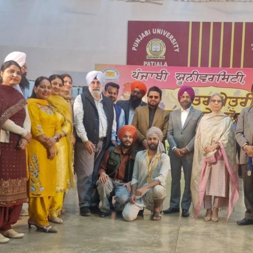  2025-11-24 Gcr Won The Overall Theatre Trophy At The Inter-regional Youth And Folk Festival Of Punjabi University